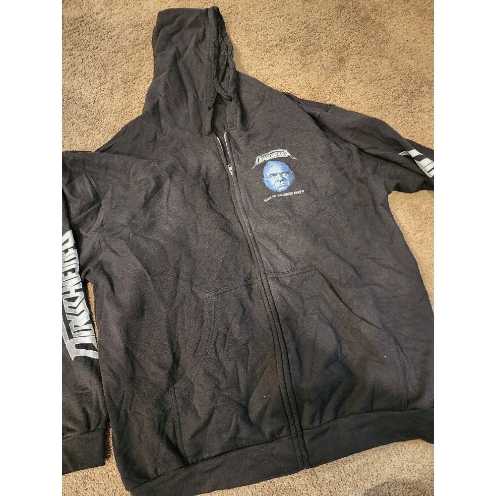 Dirk Schneider Back to the Roots Part II 2 Hoodie Full Zipper Heavy Metal XXL